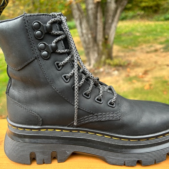 Dr Marten LEATHER Tarik Wyoming Utility/Platform boot.  UNISEX Size EU36, M4, W5 - Picture 4 of 8